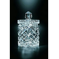 Dublin Biscuit Barrel with Lid - Lead Crystal (9 1/2"x6 1/2")